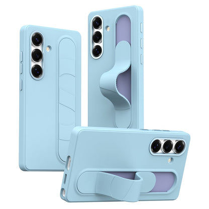 For Samsung Galaxy S26+ Case Customizable Smart Key Control Wristband Kickstand PC + Silicone Phone Cover