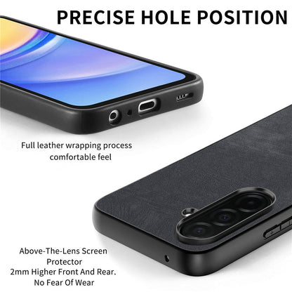 For Samsung Galaxy S26+ Case Shockproof Slim Retro Leather Phone Back Cover