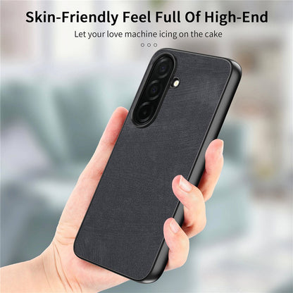 For Samsung Galaxy S26+ Case Shockproof Slim Retro Leather Phone Back Cover