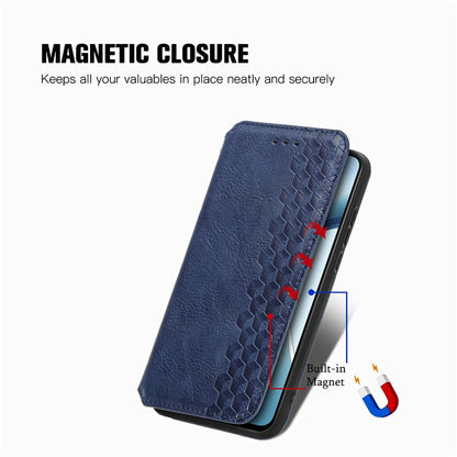 For Samsung Galaxy S26+ Case Rhombus Imprint PU Leather Wallet Phone Cover