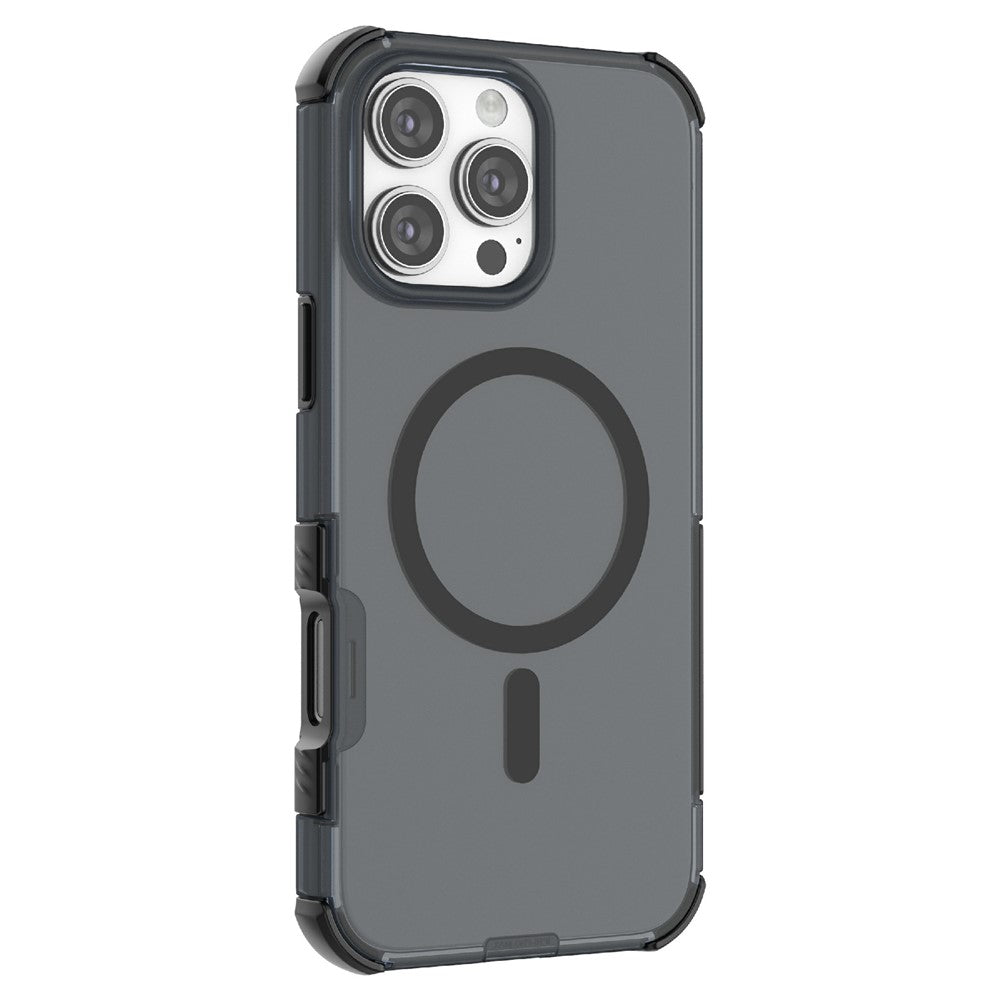 For iPhone 16 Pro Max Magnetic Case Matte Skin Touch TPU PC Anti Drop Phone Cover Compatible with MagSafe