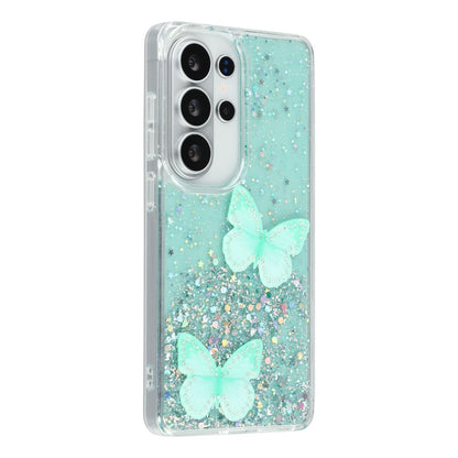 For Samsung Galaxy S26 Ultra Case Epoxy PVC Butterfly TPU Aesthetics Phone Cover