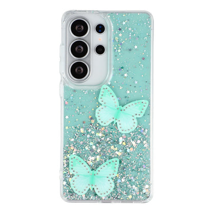 For Samsung Galaxy S26 Ultra Case Epoxy PVC Butterfly TPU Aesthetics Phone Cover