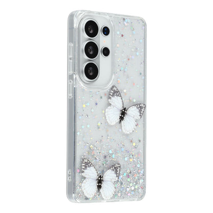 For Samsung Galaxy S26 Ultra Case Epoxy PVC Butterfly TPU Aesthetics Phone Cover