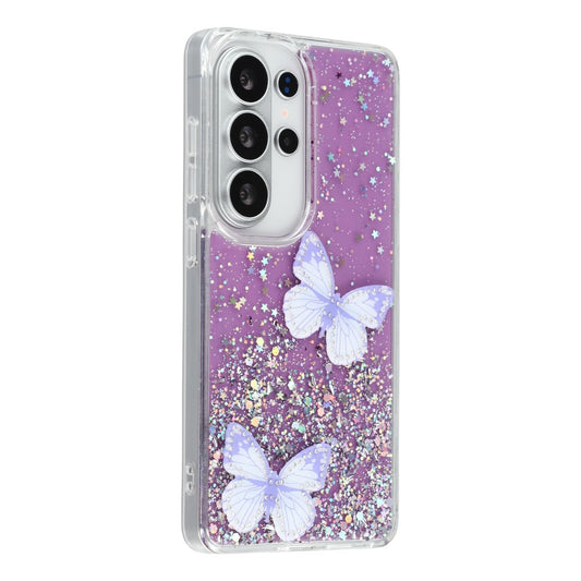 For Samsung Galaxy S26 Ultra Case Epoxy PVC Butterfly TPU Aesthetics Phone Cover