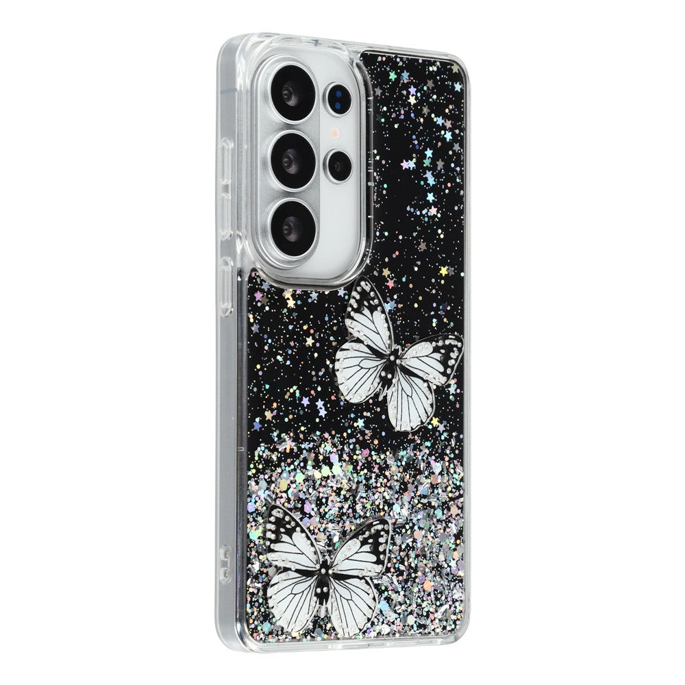 For Samsung Galaxy S26 Ultra Case Epoxy PVC Butterfly TPU Aesthetics Phone Cover