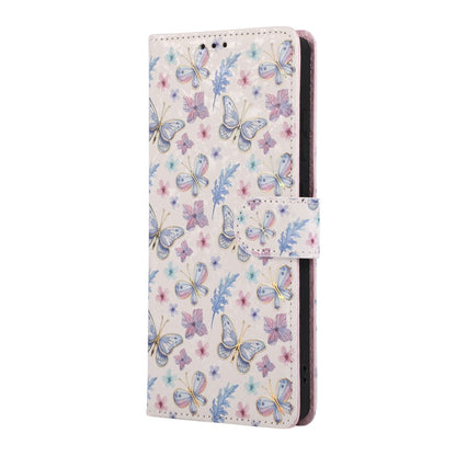For Samsung Galaxy S26 Ultra Case RFID Blocking Flower Leather Phone Cover