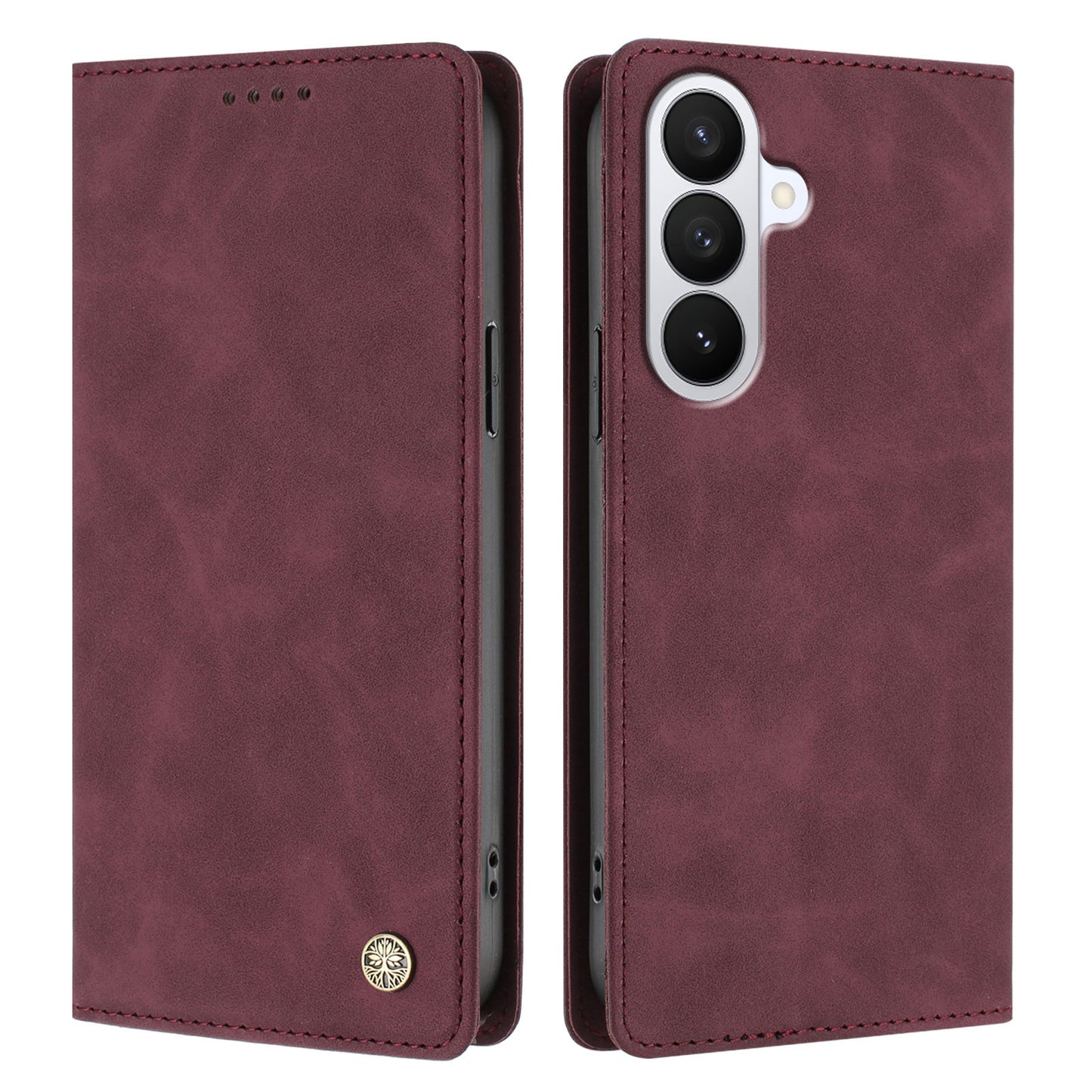 For Samsung Galaxy S26+ Case HX RFID Blocking Wallet Stand Leather Flip Phone Cover