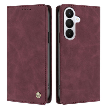 For Samsung Galaxy S26+ Case HX RFID Blocking Wallet Stand Leather Flip Phone Cover