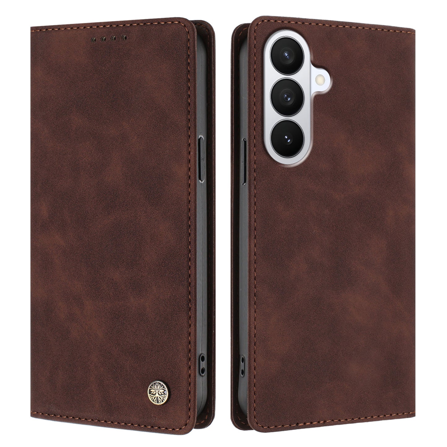 For Samsung Galaxy S26+ Case HX RFID Blocking Wallet Stand Leather Flip Phone Cover