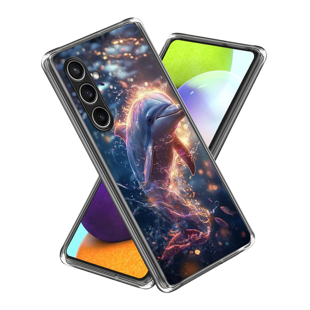 For Samsung Galaxy S26+ Case IMD Pattern Printed Shockproof TPU Phone Cover
