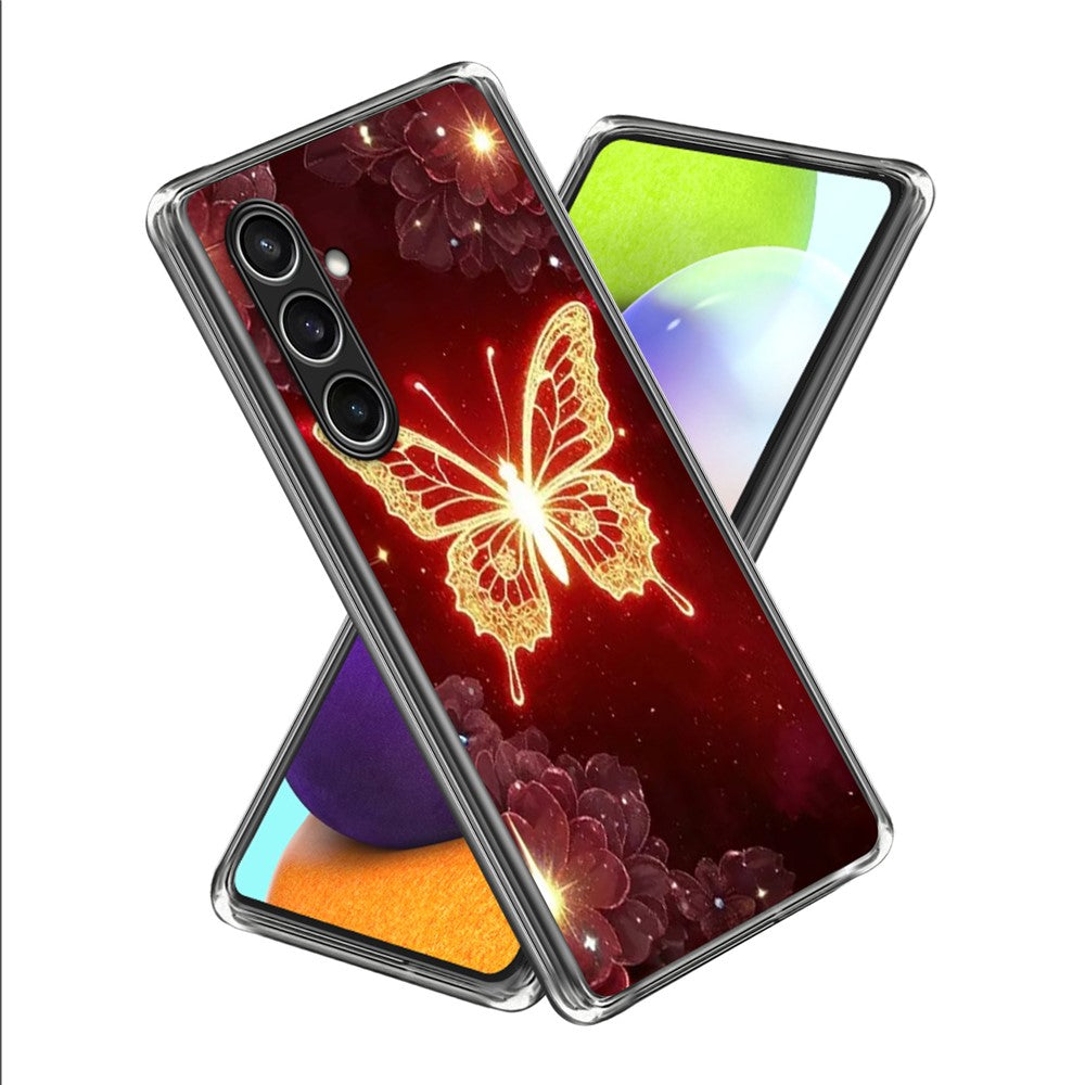 For Samsung Galaxy S26+ Case IMD Pattern Printed Shockproof TPU Phone Cover