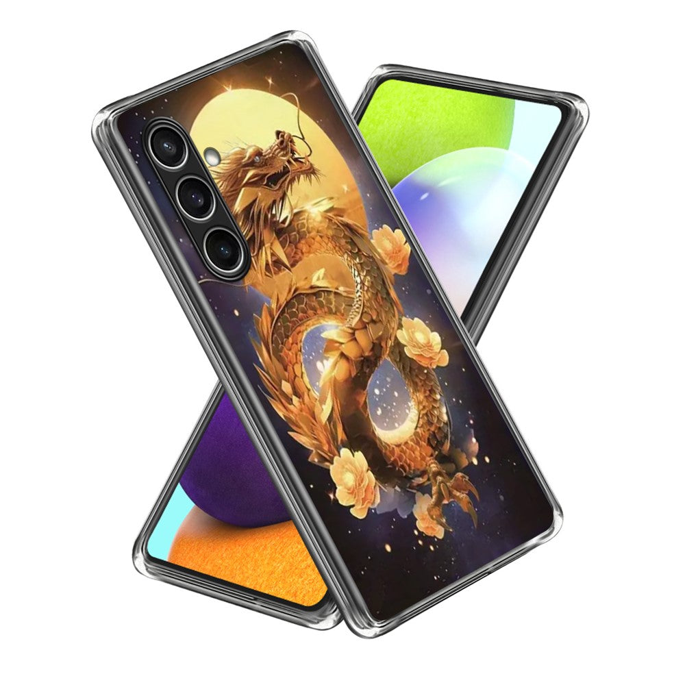 For Samsung Galaxy S26+ Case IMD Pattern Printed Shockproof TPU Phone Cover