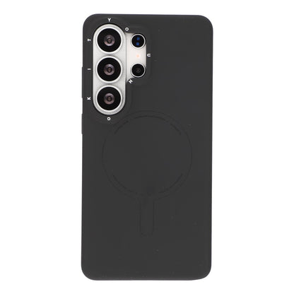 YOUNGKIT Morandi Series For Samsung Galaxy S26 Ultra Magnetic Case Liquid Silicone PC Phone Cover