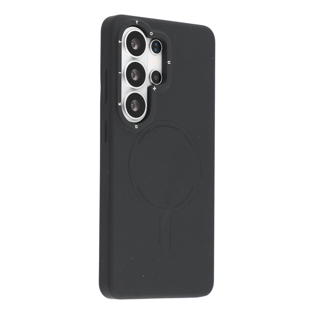 YOUNGKIT Morandi Series For Samsung Galaxy S26 Ultra Magnetic Case Liquid Silicone PC Phone Cover