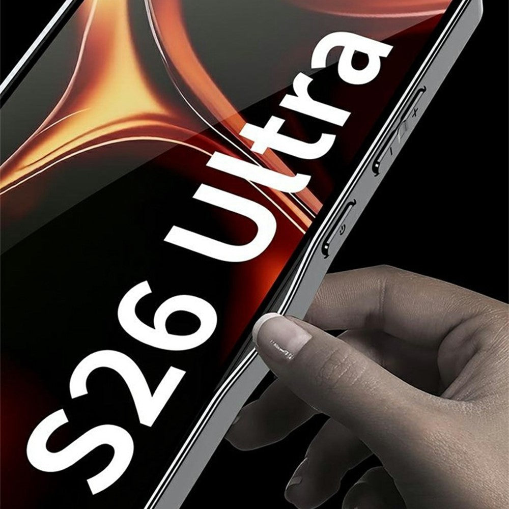 GKK For Samsung Galaxy S26 Ultra Case Electroplating Contrast Color Leather Back Phone Cover Support Wireless Charging