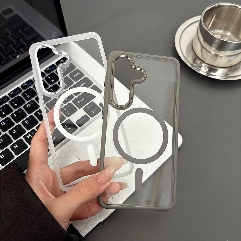 For Samsung Galaxy S26+ Magnetic Case Anti-Drop TPU + PC Phone Cover