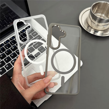 For Samsung Galaxy S26+ Magnetic Case Anti-Drop TPU + PC Phone Cover