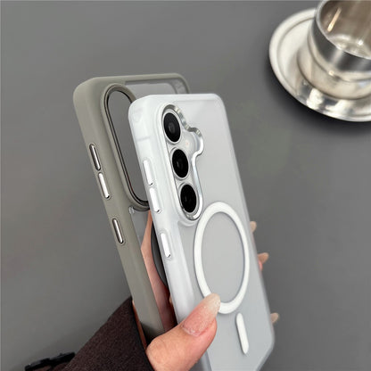 For Samsung Galaxy S26+ Magnetic Case Anti-Drop TPU + PC Phone Cover
