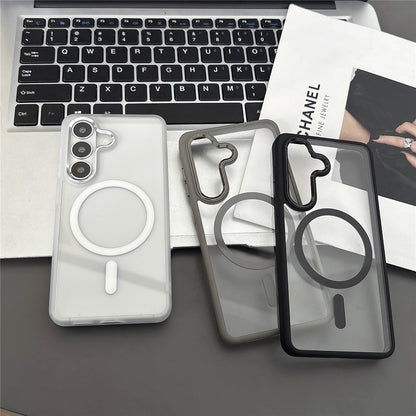 For Samsung Galaxy S26+ Magnetic Case Anti-Drop TPU + PC Phone Cover