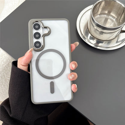 For Samsung Galaxy S26+ Magnetic Case Anti-Drop TPU + PC Phone Cover