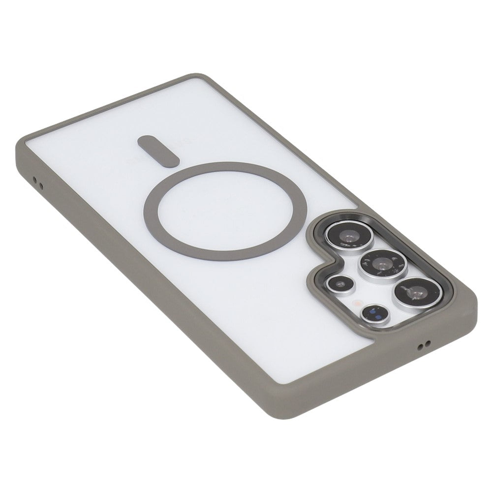 For Samsung Galaxy S26 Ultra Magnetic Case Anti-Drop TPU + PC Phone Cover