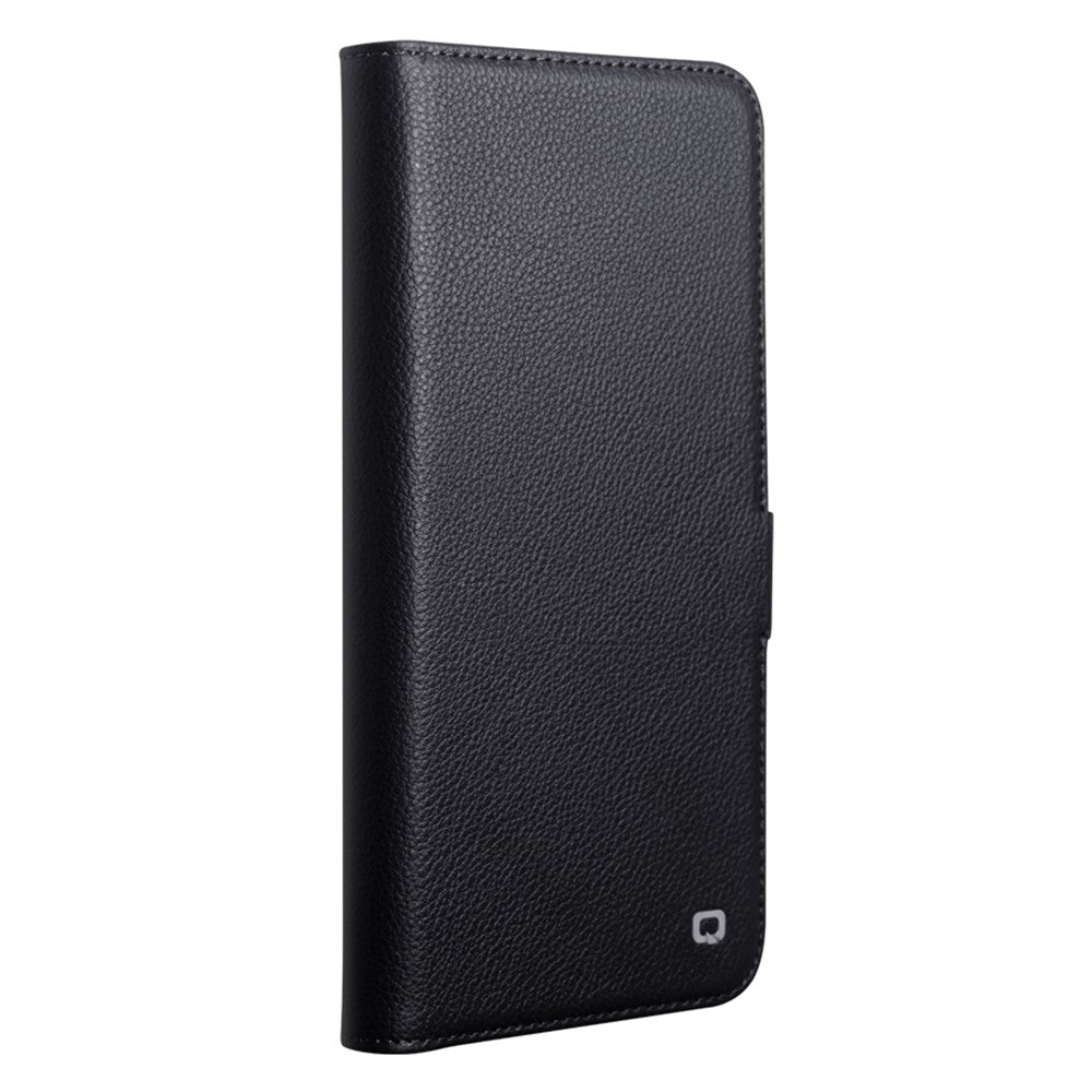 QIALINO For Samsung Galaxy S26 Ultra Magnetic Wallet Case Genuine Leather Detachable Flip Phone Cover