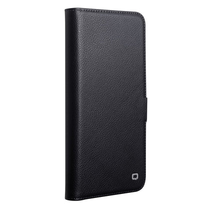 QIALINO For Samsung Galaxy S26 Ultra Magnetic Wallet Case Genuine Leather Detachable Flip Phone Cover