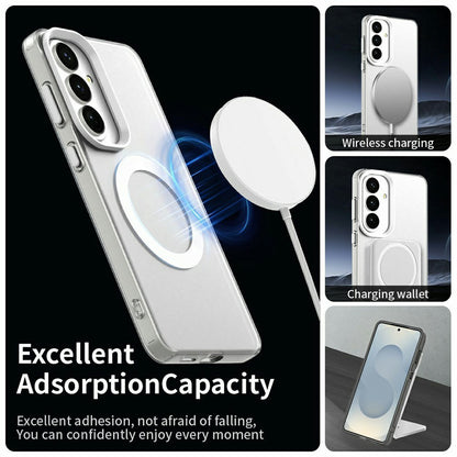 For Samsung Galaxy S26+ Magnetic Case Anti Drop Hybrid Phone Back Cover