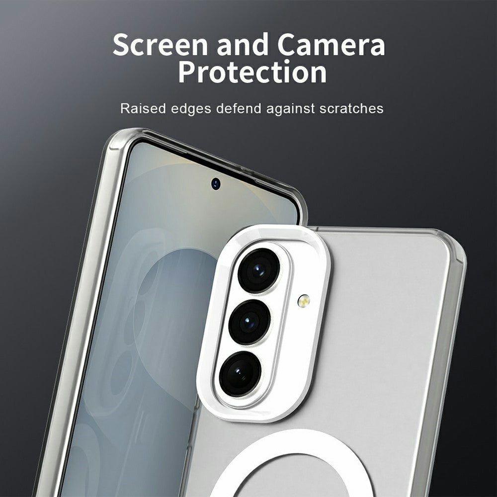 For Samsung Galaxy S26+ Magnetic Case Anti Drop Hybrid Phone Back Cover