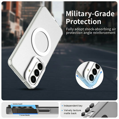 For Samsung Galaxy S26+ Magnetic Case Anti Drop Hybrid Phone Back Cover