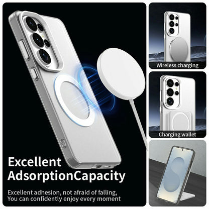 For Samsung Galaxy S26 Ultra Magnetic Case Anti Drop Hybrid Phone Back Cover