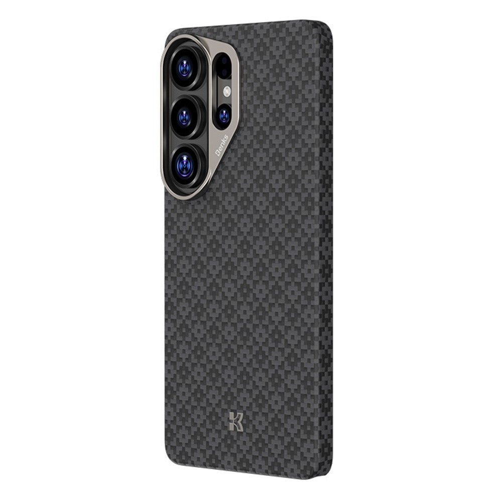 BENKS C1 For Samsung Galaxy S26 Ultra Magnetic Case Kevlar Aramid Fiber Diamond Texture Woven Phone Cover
