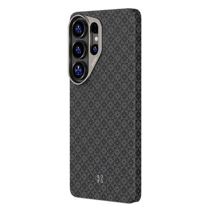 BENKS C1 For Samsung Galaxy S26 Ultra Magnetic Case Kevlar Aramid Fiber Diamond Texture Woven Phone Cover