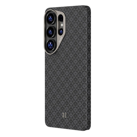 BENKS C1 For Samsung Galaxy S26 Ultra Magnetic Case Kevlar Aramid Fiber Diamond Texture Woven Phone Cover