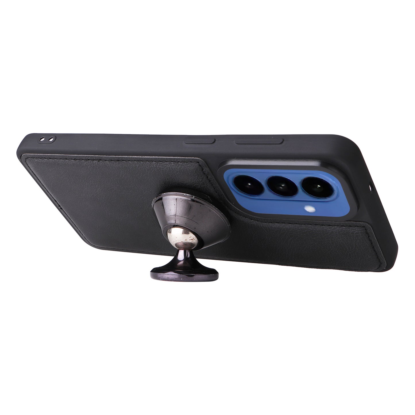 For Samsung Galaxy S26+ Case 2 in 1 Detachable Magnetic Leather Wallet Mobile Cover with Strap