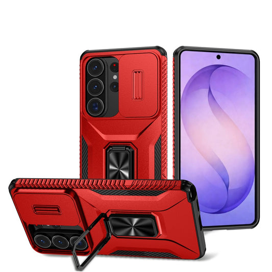 For Samsung Galaxy S26 Ultra Case Camshield Kickstand TPU + PC Anti-Slip Phone Cover