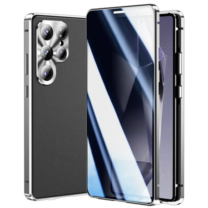 For Samsung Galaxy S26 Ultra Case Anti-Spy Tempered Glass Film Magnetic Frame Phone Cover