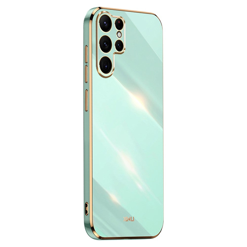 XINLI For Samsung Galaxy S26 Ultra Phone Case Electroplating TPU Sweatproof Protection Phone Cover
