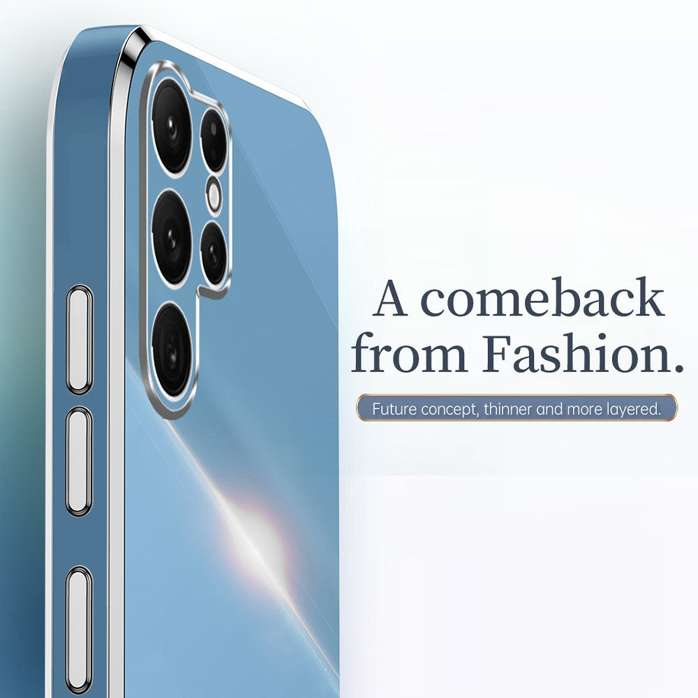 XINLI For Samsung Galaxy S26 Ultra Phone Case Electroplating TPU Sweatproof Protection Phone Cover