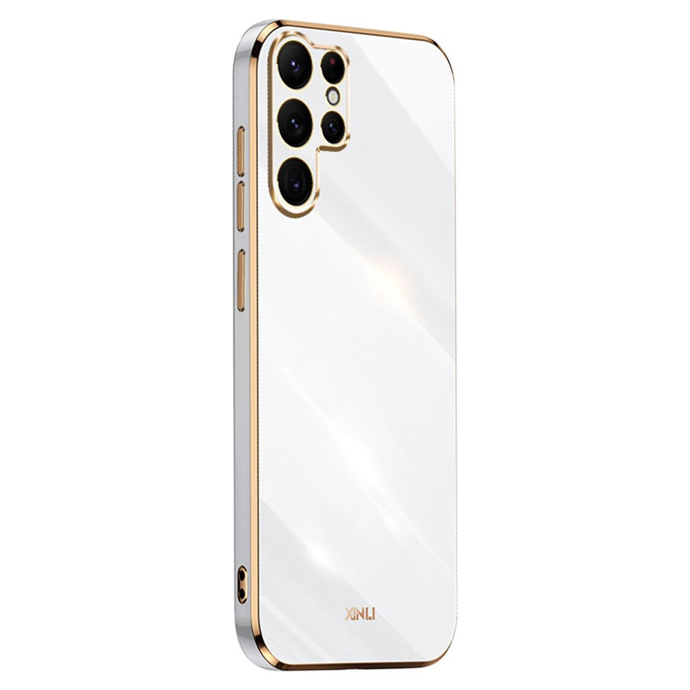 XINLI For Samsung Galaxy S26 Ultra Phone Case Electroplating TPU Sweatproof Protection Phone Cover