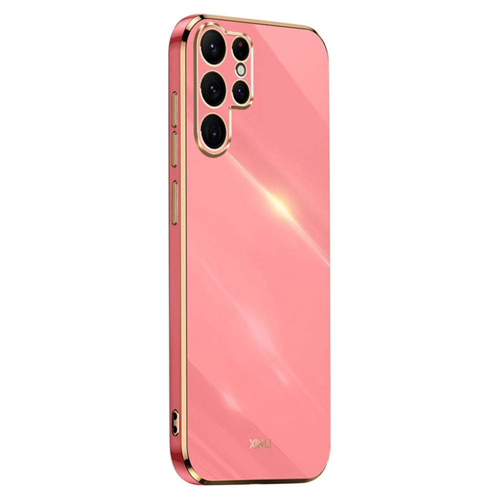 XINLI For Samsung Galaxy S26 Ultra Phone Case Electroplating TPU Sweatproof Protection Phone Cover