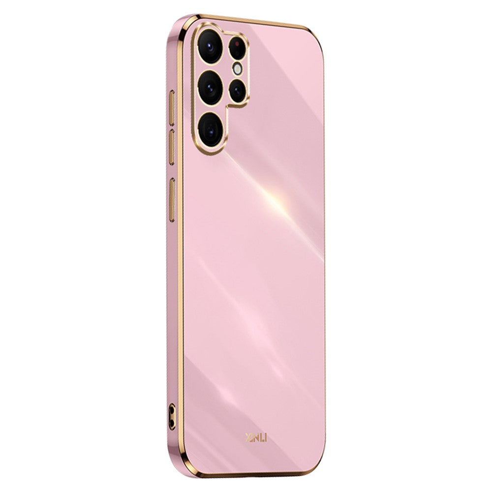 XINLI For Samsung Galaxy S26 Ultra Phone Case Electroplating TPU Sweatproof Protection Phone Cover