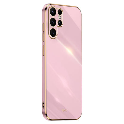 XINLI For Samsung Galaxy S26 Ultra Phone Case Electroplating TPU Sweatproof Protection Phone Cover
