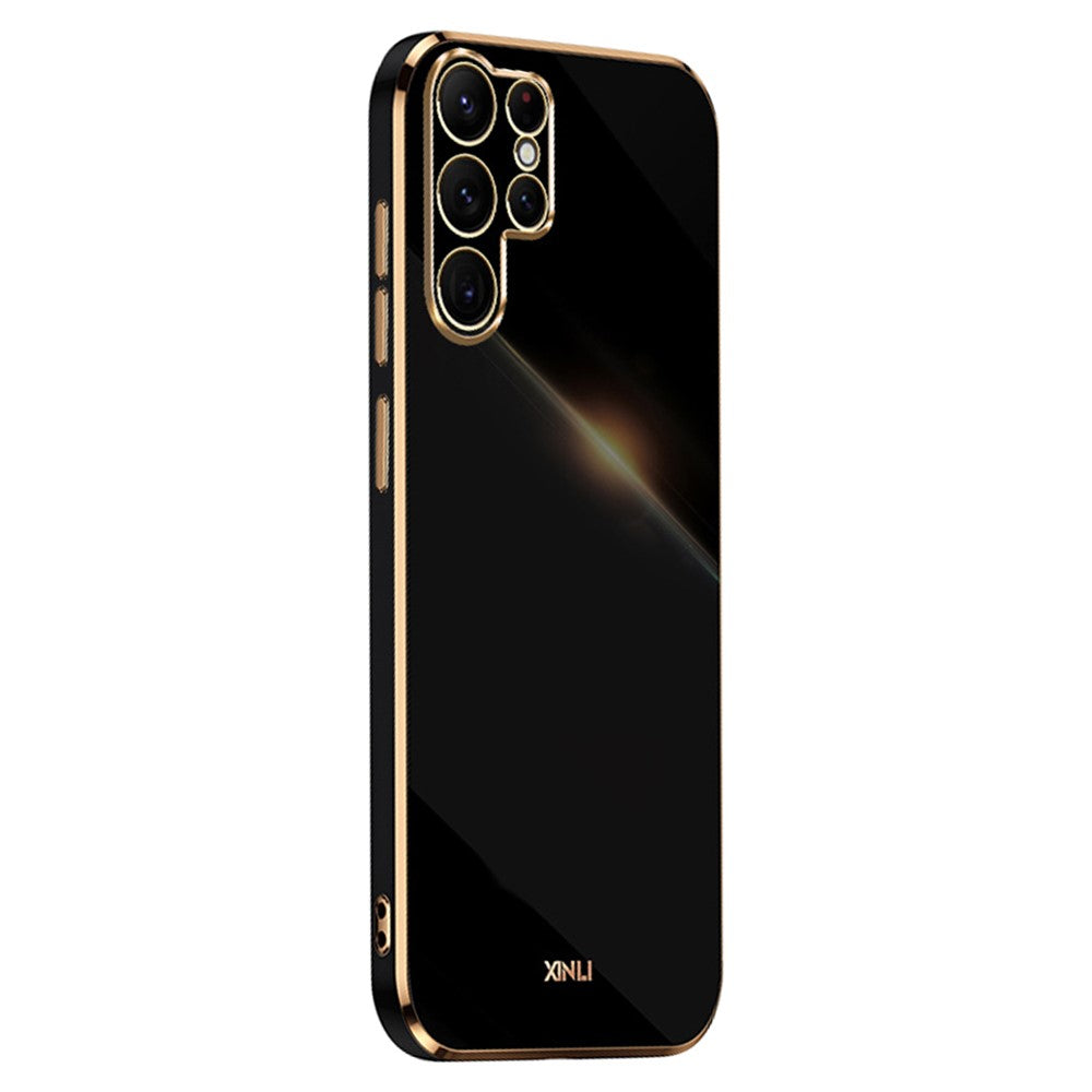 XINLI For Samsung Galaxy S26 Ultra Phone Case Electroplating TPU Sweatproof Protection Phone Cover