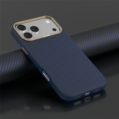 For iPhone 17 Pro Max Case Compatible with MagSafe Carbon Fiber Texture Shockproof Leather TPU PC Protective Cover