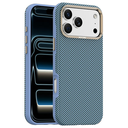 For iPhone 17 Pro Max Case Compatible with MagSafe Carbon Fiber Texture Shockproof Leather TPU PC Protective Cover