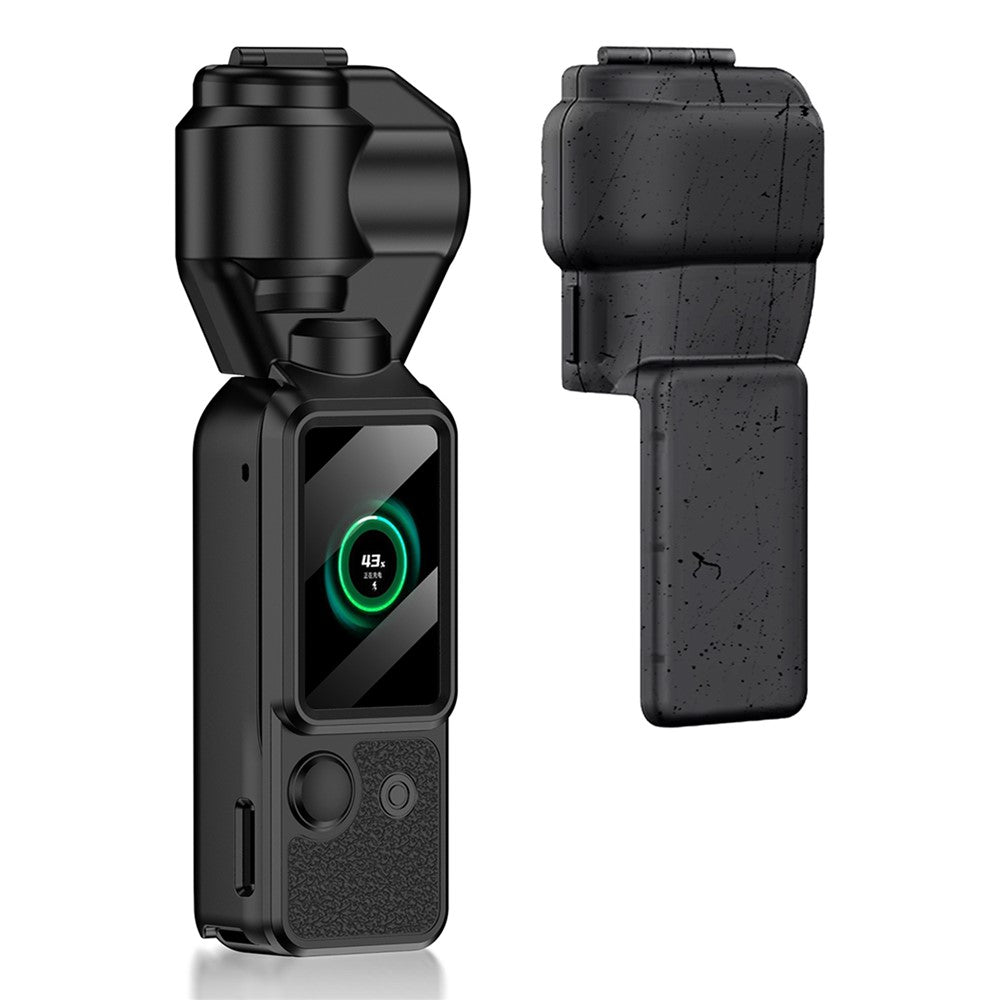 GKK For DJI Osmo Pocket 3 Camera Case Full Coverage Protective Cover with Handle Guard + Gimbal Protector + Lanyard