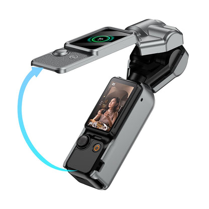 GKK For DJI Osmo Pocket 3 Camera Case Full Coverage Protective Cover with Handle Guard + Gimbal Protector + Lanyard