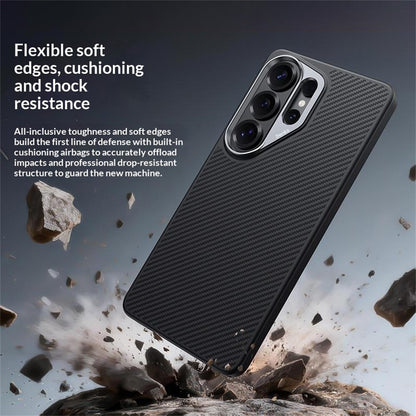 BENKS Y2 for Samsung Galaxy S26 Ultra Magnetic Case 600D Kevlar Aramid Fiber PC + TPU Phone Cover